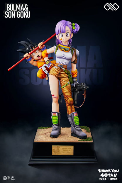 [PRE ORDER] Dragon Ball - Infinite Studio - 40th Anniversary Bulma & Kid Goku (Price does not include shipping - Please Read Description)