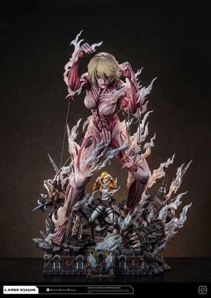 [PRE ORDER] Attack On Titan - Hertz Studio - Annie Leonhart & Female Titan (Price does not include shipping - Please Read Description)