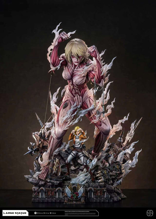 [PRE ORDER] Attack On Titan - Hertz Studio - Annie Leonhart & Female Titan (Price does not include shipping - Please Read Description)