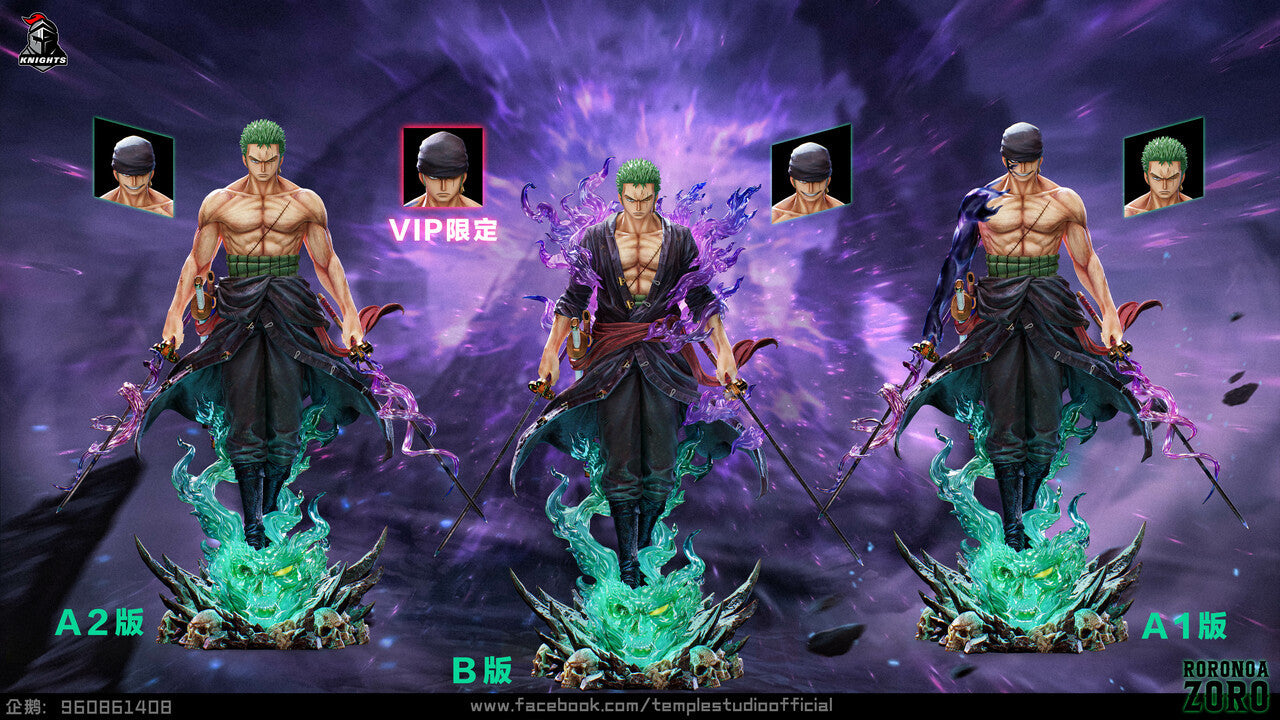 [PRE ORDER] One Piece - Temple Studio - Roronoa Zoro (Price does not include shipping - Please Read Description)