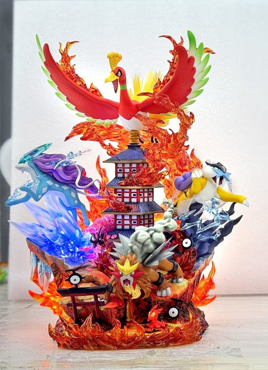 [IN STOCK] Pokemon - PPAP Studio - Ho-Oh And Three Sacred (Price does not include shipping - Please Read Decription)