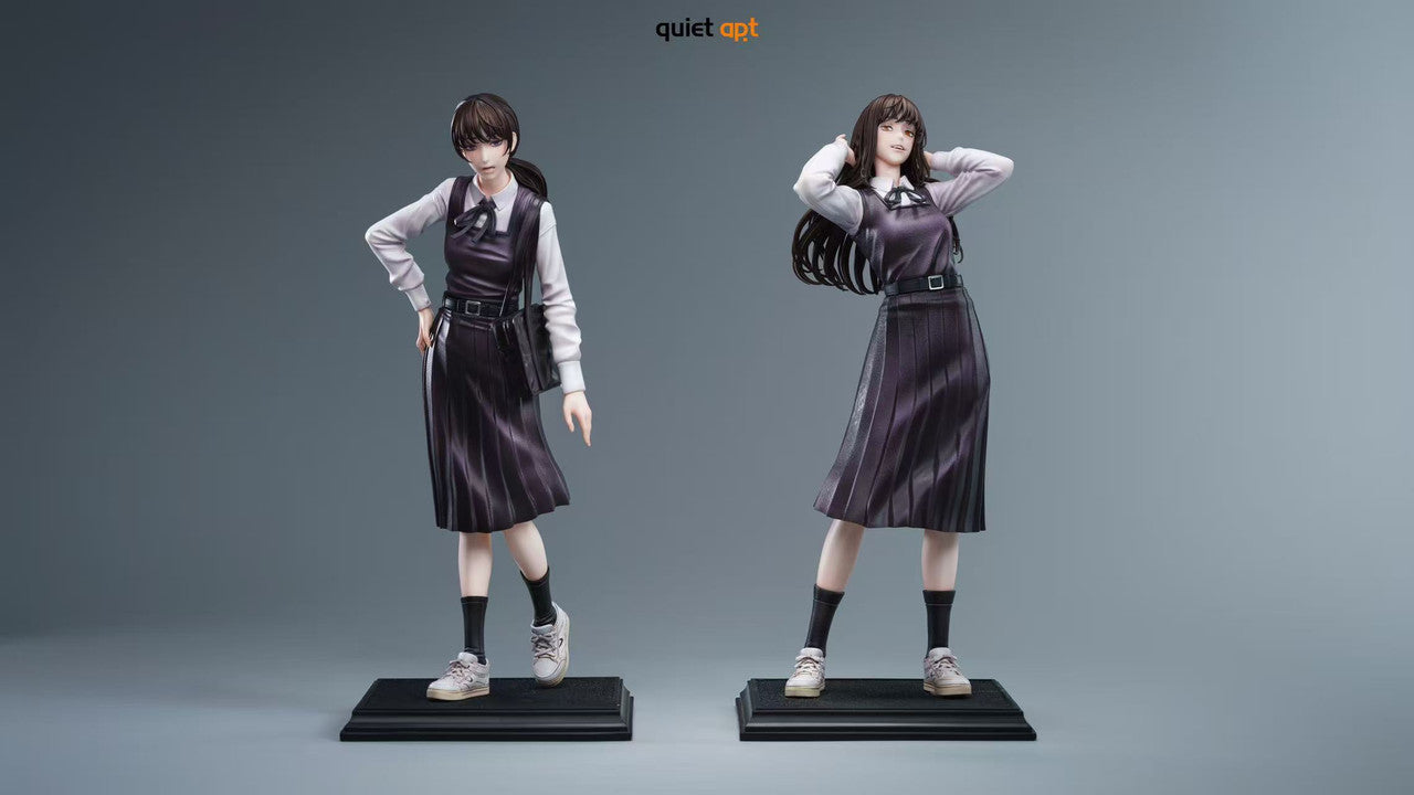 [PRE ORDER] Chainsaw Man - QuietArt Studio - Mitaka Asa & Yoru (Price does not include shipping - Please Read Description)