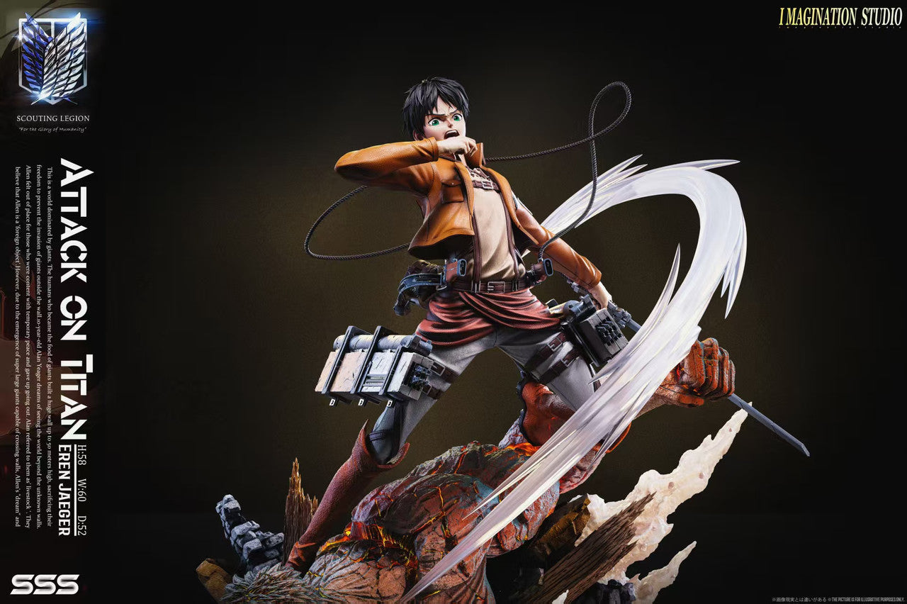 [PRE ORDER] Attack On Titan - Imagination YY Studio - Eren Jaeger (Price does not include shipping - Please Read Description)