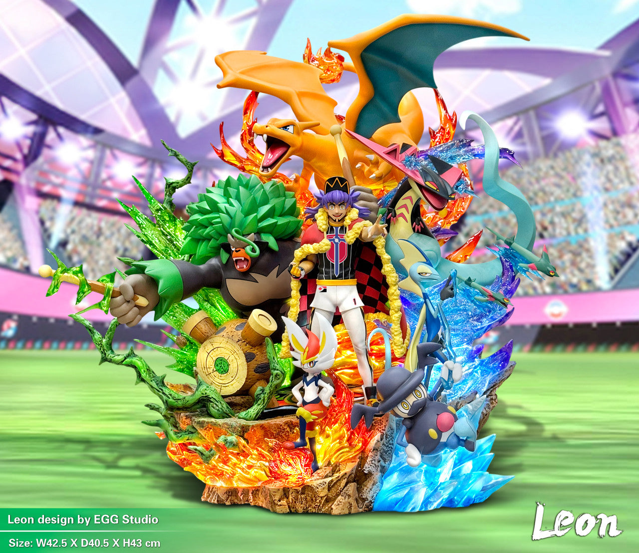 [PRE ORDER] Pokemon - Egg Studio - Champion Leon (Price does not include shipping - Please Read Description)