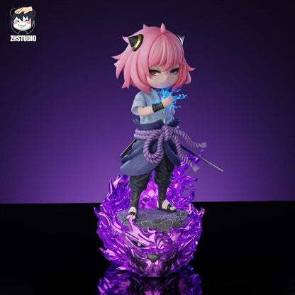 [PRE ORDER] Spy X Family X Naruto - ZH Studio - Anya cos Sasuke Uchiha (Price does not include shipping - Please Read Description)