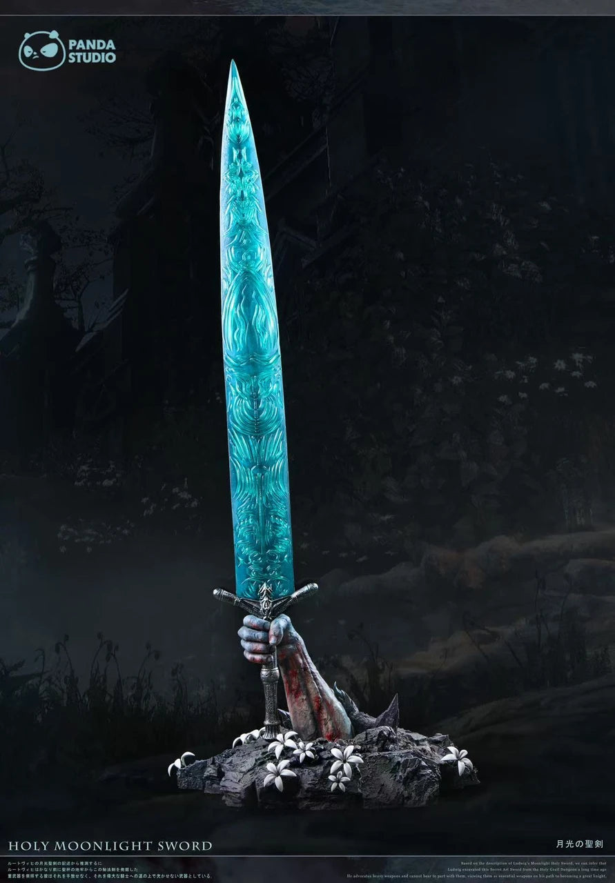 [PRE ORDER] Elden Ring - Panda Studio - Holy Moonlight Sword 1/1 Scale Resin (Price does not include shipping - Please Read Description)