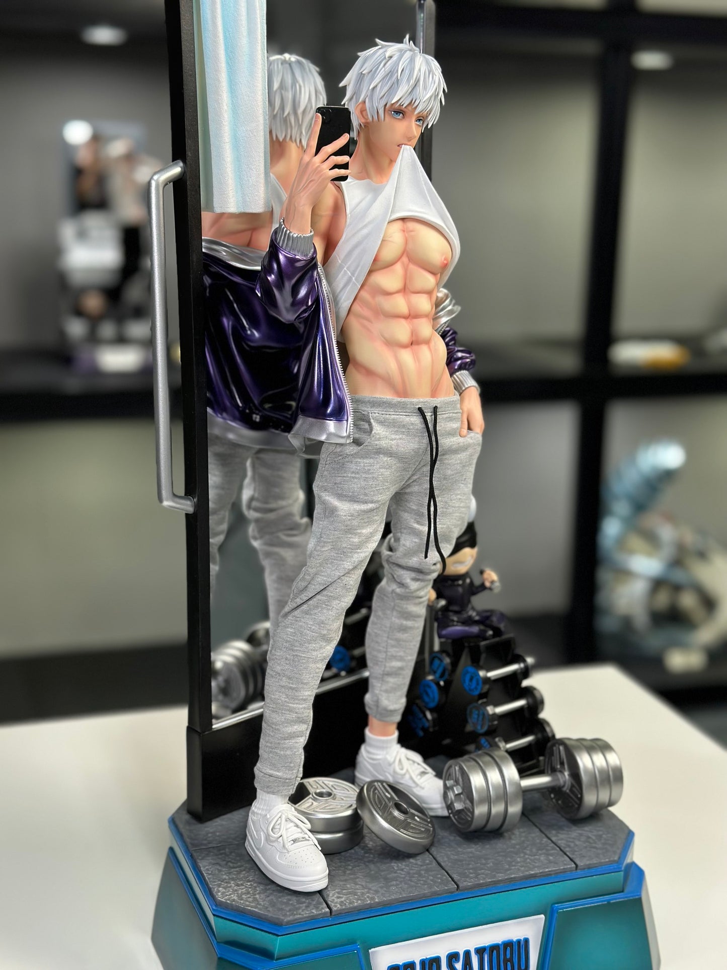 [IN STOCK] Jujutsu Kaisen - Dtalon Studio - Gojo Satoru Gym Version 1/4th Scale (Price Does Not Include Shipping - Please Read Description)