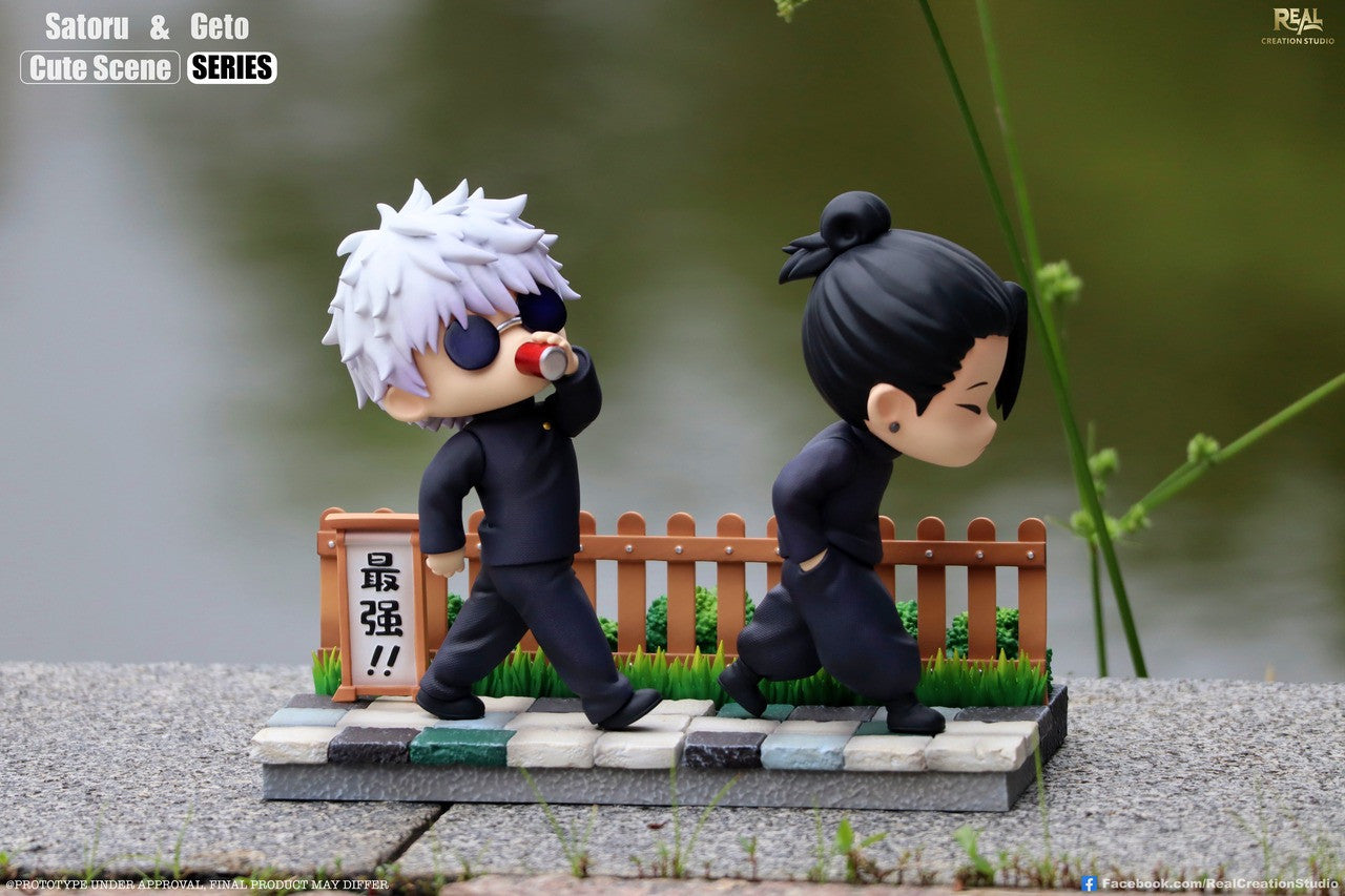 [PRE ORDER] Jujutsu Kaisen - Real Creation Studio - Gojo Satoru & Suguru Geto Street Gang (Price does not include shipping - Please Read Description)