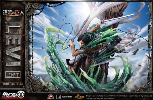 [PRE ORDER] Attack On Titan - Three Artisan Studio - Levi Ackerman (Price does not include shipping - Please Read Description)