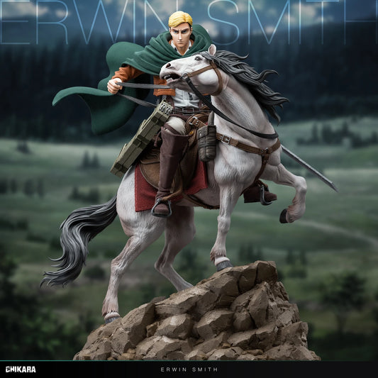 [PRE ORDER] Attack On Titan - Chikara Studio - Erwin Smith (Price does not include shipping - Please Read Description)
