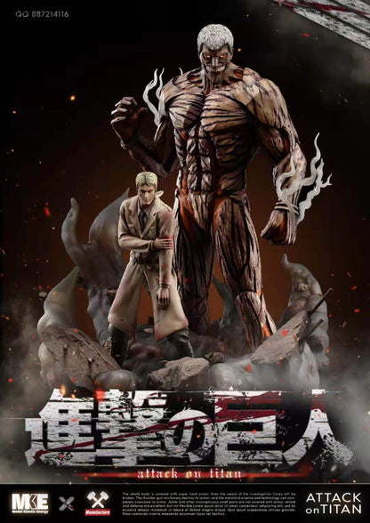 Attack On Titan - MF Studio - Reiner Braun & Armored Titan (Price Does Not Include Shipping - Please Read Description)