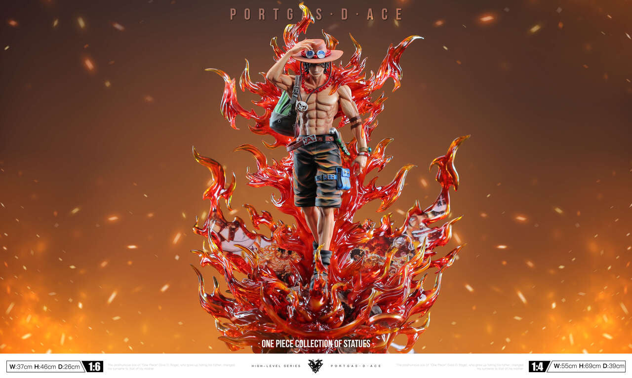 [PRE ORDER] One Piece - Okr Studio - Portgas D. Ace (Price does not include shipping - Please Read Description)