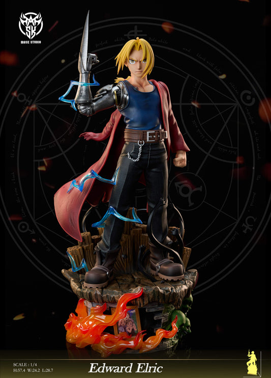 [PRE ORDER] FullMetal Alchemist FMA - Mask Studio - Edward Elric (Price does not include shipping - Please Read Description)