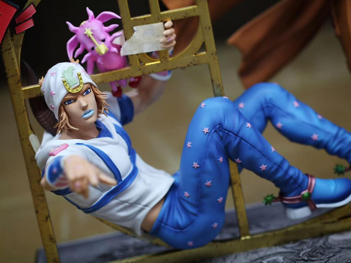 [OVERSEAS STOCK] JoJo's Bizarre Adventure - Chikara Studio - Gyro Zeppeli & Johnny Joestar (Price does not include shipping - Please Read Description)