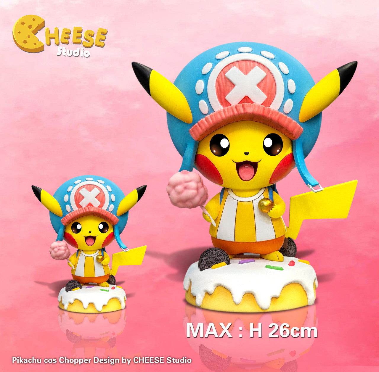 [PRE ORDER] Pokemon - Egg & Cheese Studio - Pikachu Cos Chopper (Price does not include shipping - Please Read Description)