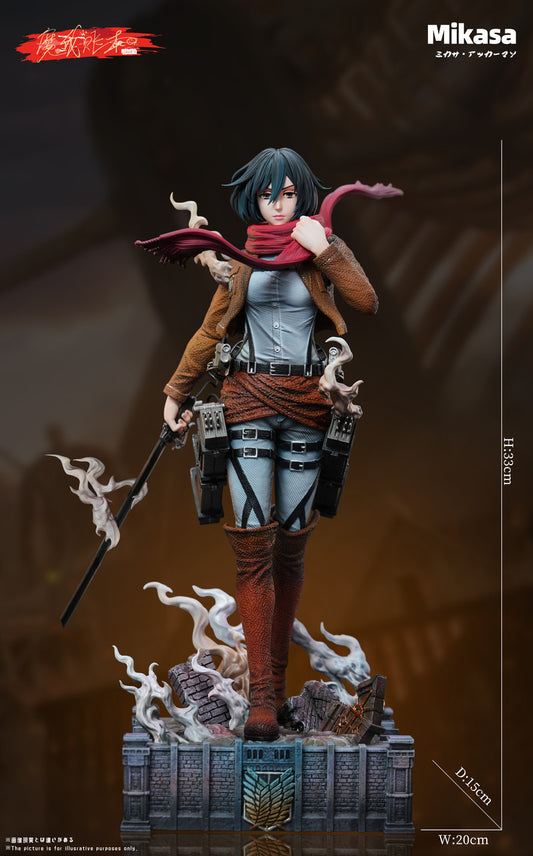 [PRE ORDER] Attack On Titan - MWZB Studio - Mikasa Ackerman (Price does not include shipping - Please Read Description)