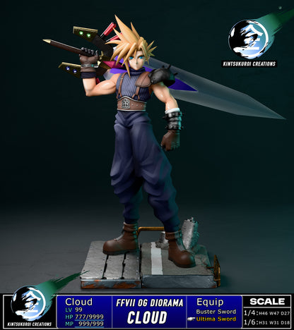 [PRE ORDER] Final Fantasy - Kintsukuroi Creations Studio - Final Fantasy 7 Tifa/ Aerith/Cloud OG (Price does not include shipping - Please Read Description)