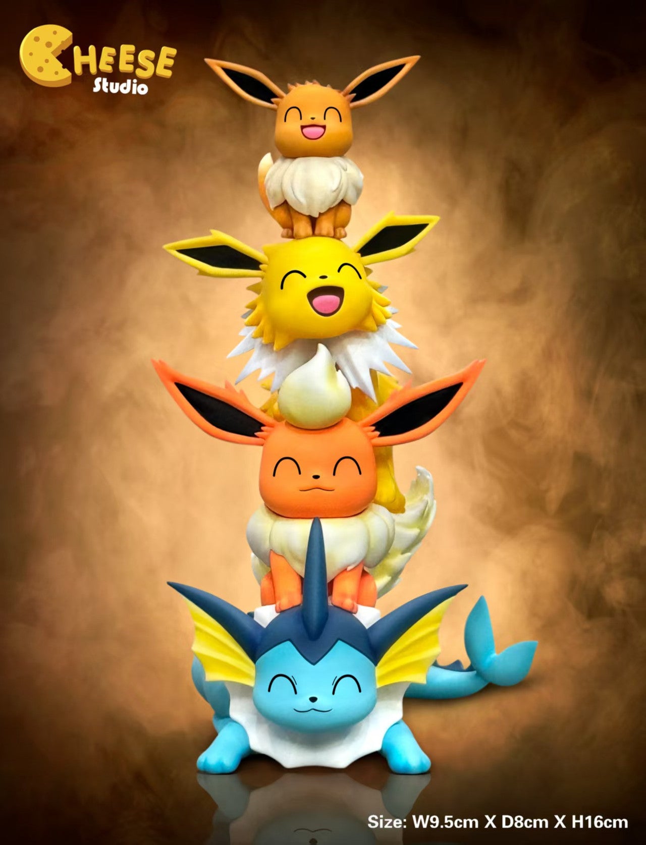 [PRE ORDER] Pokemon - CHEESE Studio - Jenga Eevee (Price does not include shipping - Please Read Description)