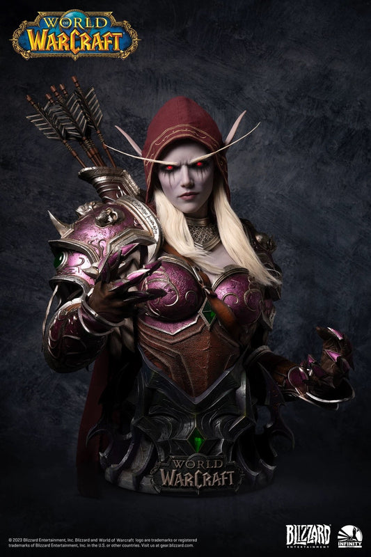 [PRE ORDER] World Of Warcraft - Infinity Studio -   Sylvanas Windrunner Life Size 1:1 Bust (Price does not include shipping - Please Read Description)