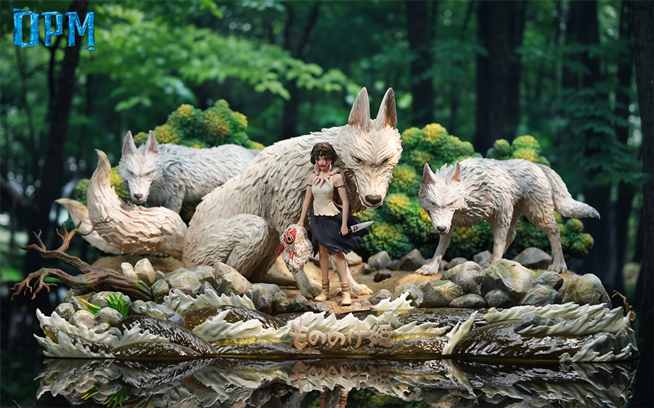 [PRE ORDER] Studio Ghibli - OPM Studio - Princess Mononoke (Price does not include shipping - Please Read Description)