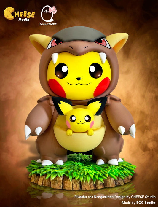 [PRE ORDER] Pokemon - Egg Studio & Cheese Studio - Pikachu Cos Kangaskhan (Price does not include shipping - Please Read Description)