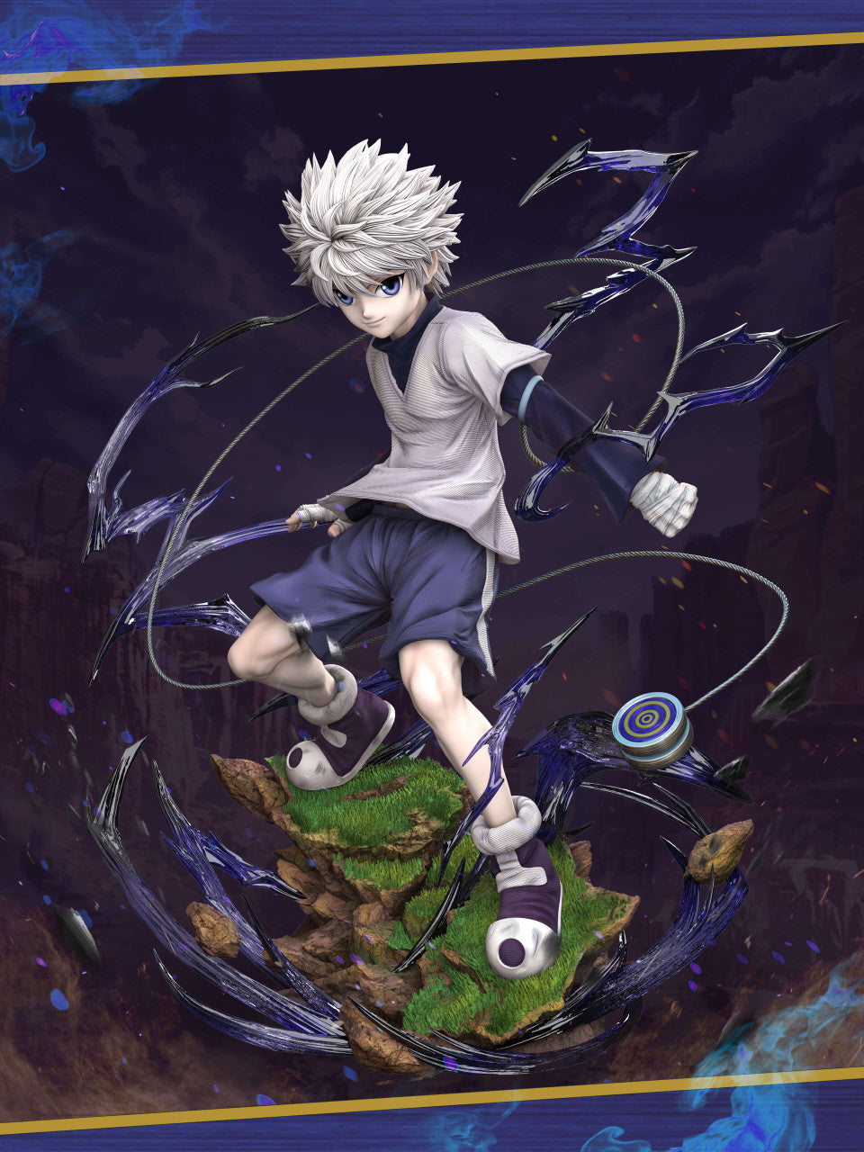 [PRE ORDER] Hunter X Hunter - Hunter Fan Studio - Killua Zoldyck (Price does not include shipping - Please Read Description)