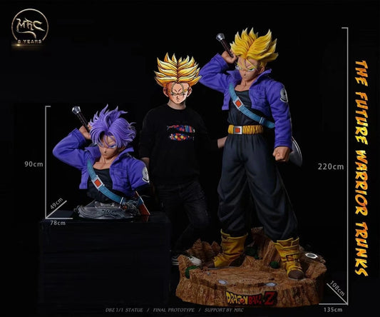 [IN STOCK] Dragon Ball - MRC Studio - Life Size Trunks 1/1 scale (Price does not Include Shipping - Please Read Description)