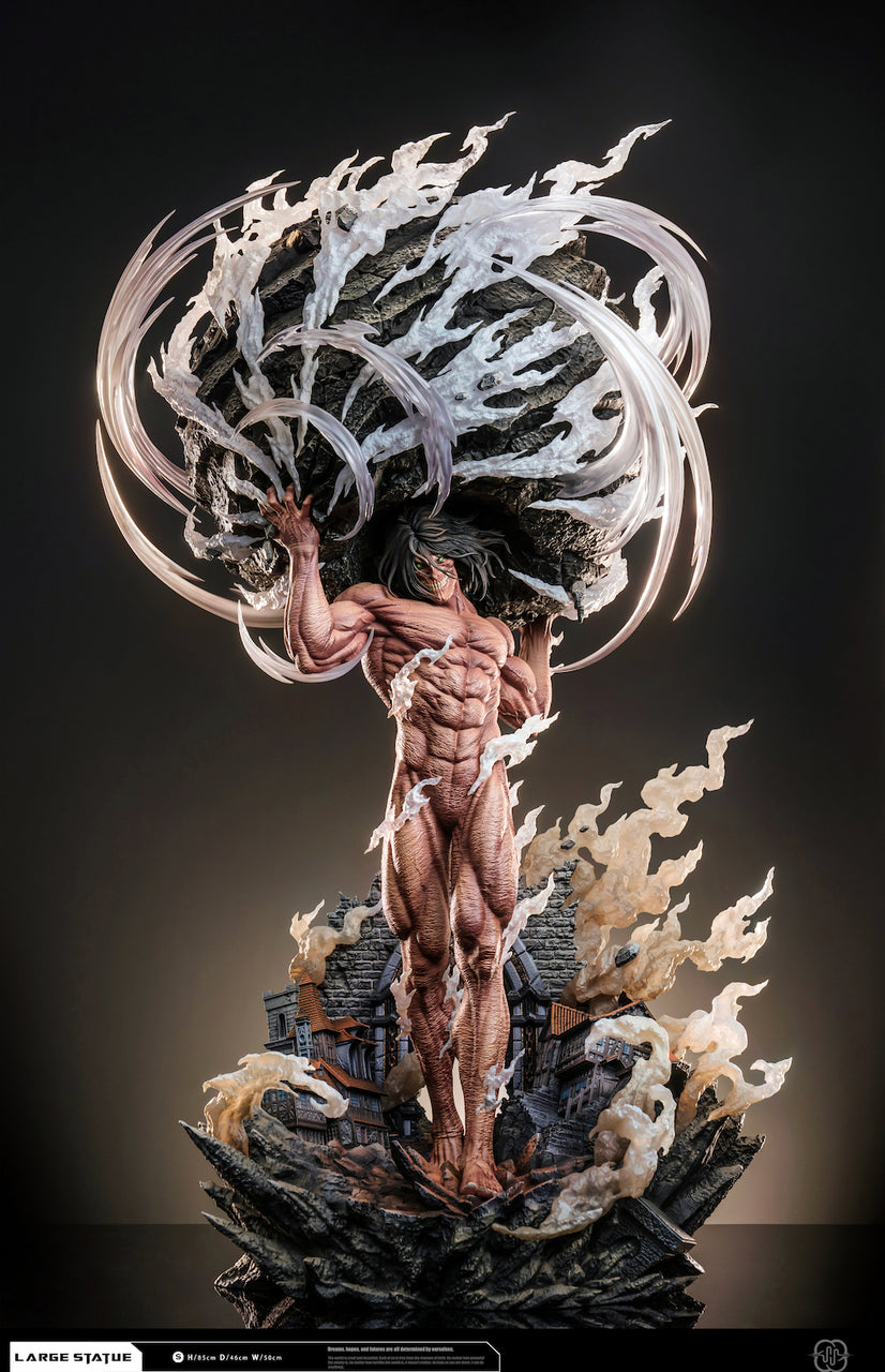[PRE ORDER] Attack On Titan - Hertz Studio - Eren Attack Titan (Price does not include shipping - Please Read Description)