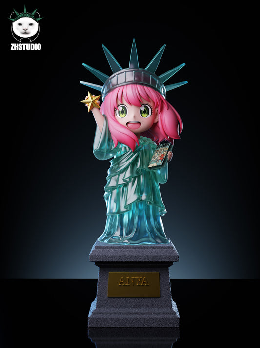 [PRE ORDER] Spy X Family - ZH Studio - Anya cos Statue of Liberty (Price does not include shipping - Please Read Description)