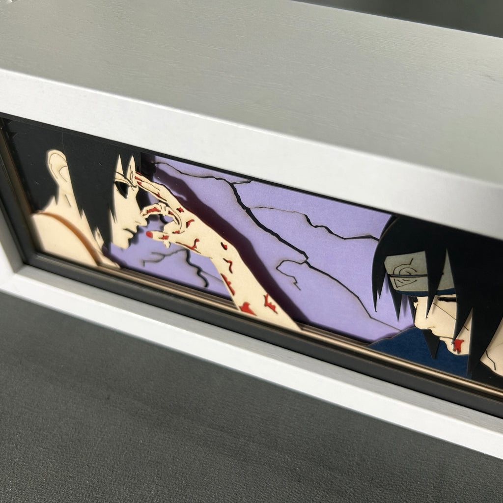 Naruto - Itachi & Sasuke Light Box (Shipping Calculated At Checkout)