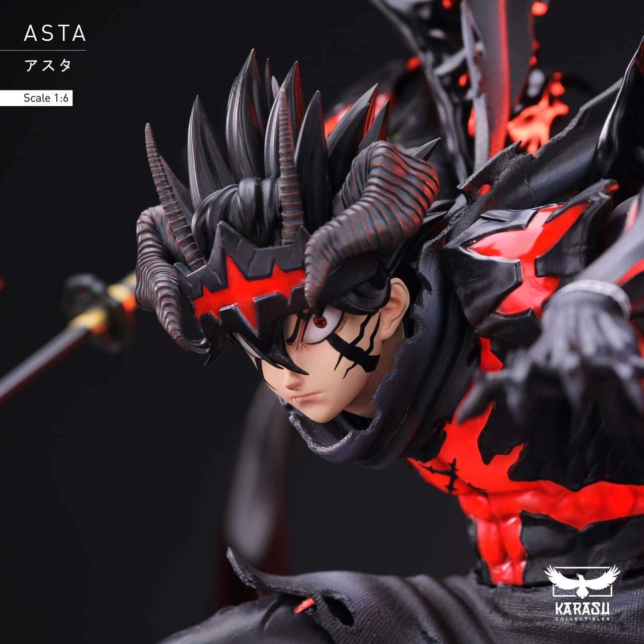 [PRE ORDER] Black Clover - Karasu Collectibles Studio - Asta 1/6th Scale (Price does not include shipping - Please Read Description)