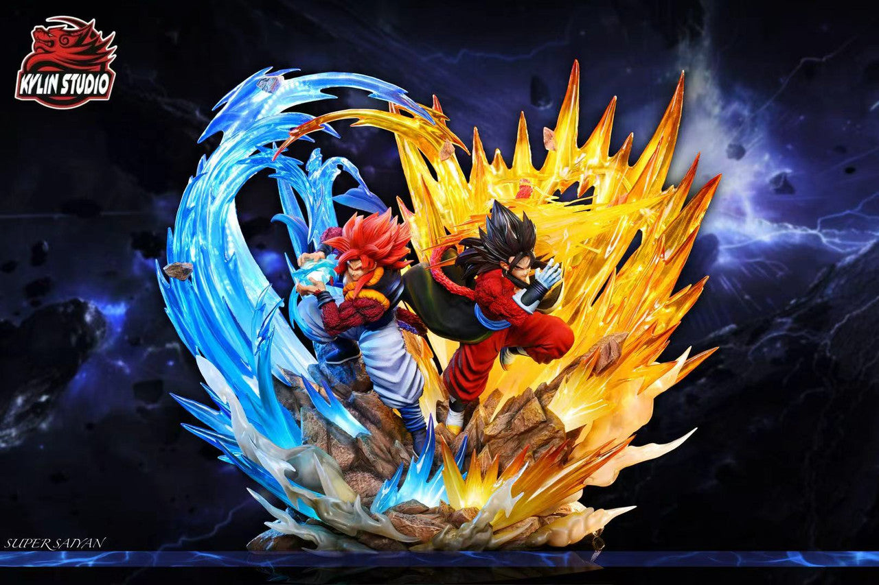 [PRE ORDER] Dragon Ball - Kylin Studio - SS4 Gogeta & Vegito (Price does not include shipping - Please Read Description)