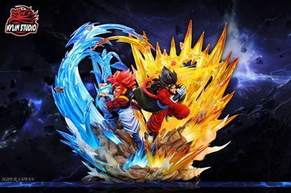 [PRE ORDER] Dragon Ball - Kylin Studio - SS4 Gogeta & Vegito (Price does not include shipping - Please Read Description)