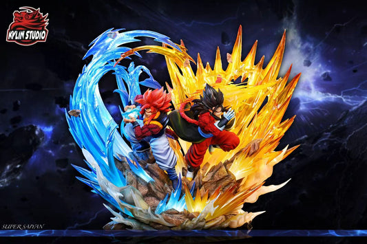 [PRE ORDER] Dragon Ball - Kylin Studio - SS4 Gogeta & Vegito (Price does not include shipping - Please Read Description)