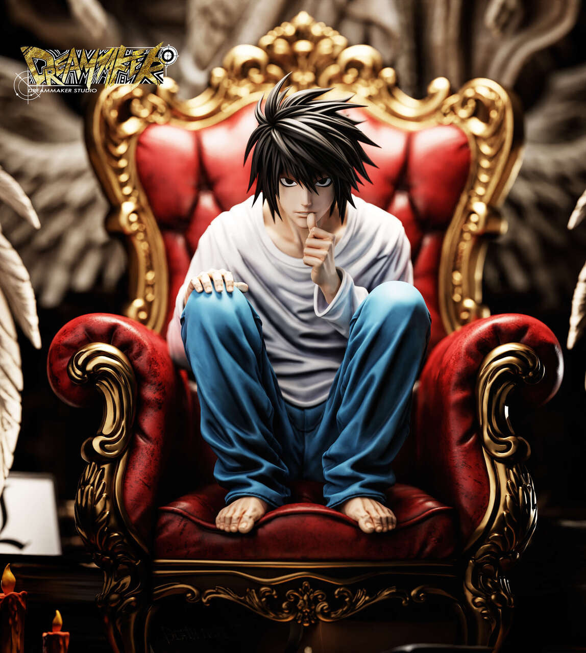 [PRE ORDER] Death Note - Dreammaker Studio - L Lawliet (Price does not include shipping - Please Read Description)