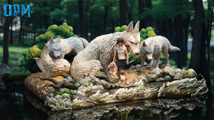 [PRE ORDER] Studio Ghibli - OPM Studio - Princess Mononoke (Price does not include shipping - Please Read Description)