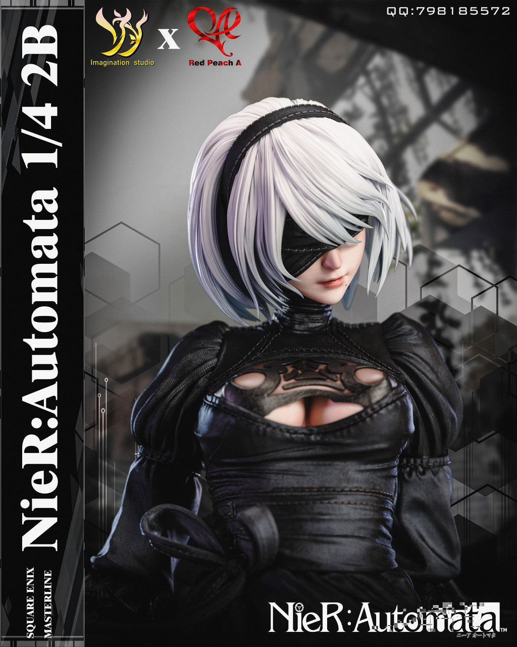 [PRE ORDER] Nier Automata - YY Imagination Studio  - 2B 1/4 (Price does not include shipping - Please Read Description)