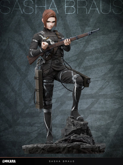 [PRE ORDER] Attack On Titan - Chikara Studio - Sasha Braus (Price does not include shipping - Please Read Description)