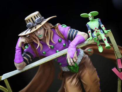 [OVERSEAS STOCK] JoJo's Bizarre Adventure - Chikara Studio - Gyro Zeppeli & Johnny Joestar (Price does not include shipping - Please Read Description)