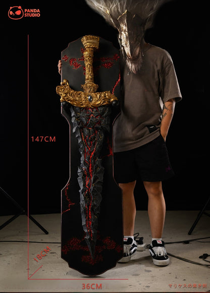 [IN STOCK] Elden Ring - Panda Studio - Maliketh's Black Blade - Hanging Version (Price does not include shipping - Please Read Decription)