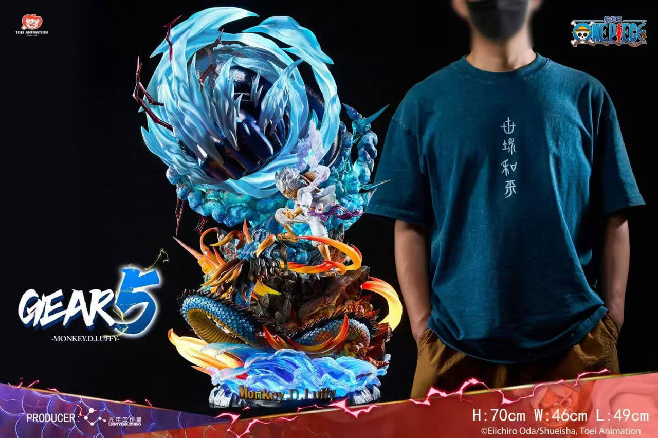 [PRE ORDER] One Piece - Light Year Studio - Gear 5 Nika Luffy (Price does not include shipping - Please Read Description)