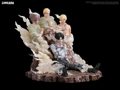 [IN STOCK] Attack On Titan - Chikara Studio - Levi Ackerman DX+ 1/6th Scale (Price does not include shipping - Please Read Decription)