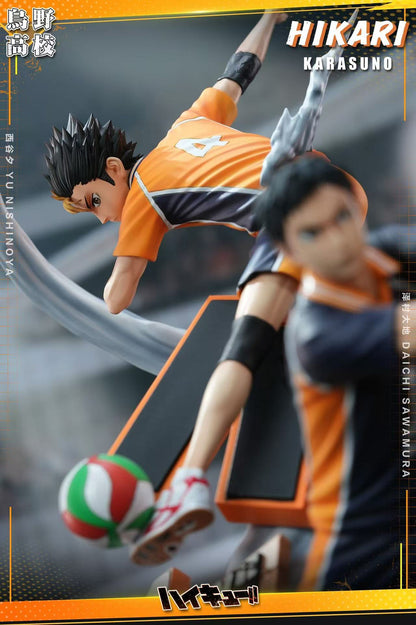 [PRE ORDER] Haikyuu - Hikari Studio - Yu Nishinoya & Daichi Sawamura (Price does not include shipping - Please Read Description)