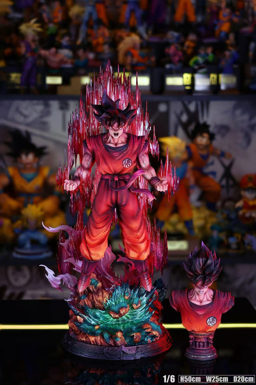 [PRE ORDER] Dragon Ball - YunQi Studio - Goku Kaio Ken Form (Price does not include shipping - Please Read Description)