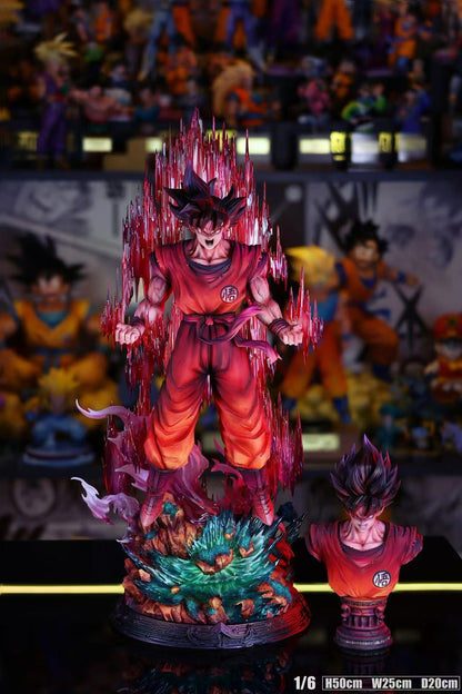 [PRE ORDER] Dragon Ball - YunQi Studio - Goku Kaio Ken Form (Price does not include shipping - Please Read Description)