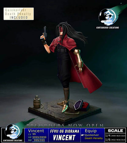 [PRE ORDER] Final Fantasy - Kintsukuroi Creations Studio - Final Fantasy 7 Vincent OG (Price does not include shipping - Please Read Description)