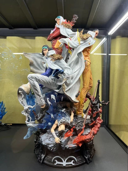 [IN STOCK] One Piece - Last Sleep Studio - Borsalino & Akainu & Kuzan 1/8 (Price Does Not Include Shipping - Please Read Description)