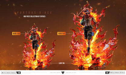 [PRE ORDER] One Piece - OKR Studio - Portgas D. Ace (Price does not include shipping - Please Read Description)