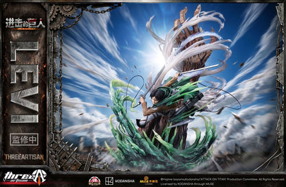 [PRE ORDER] Attack On Titan - Three Artisan Studio - Levi Ackerman (Price does not include shipping - Please Read Description)
