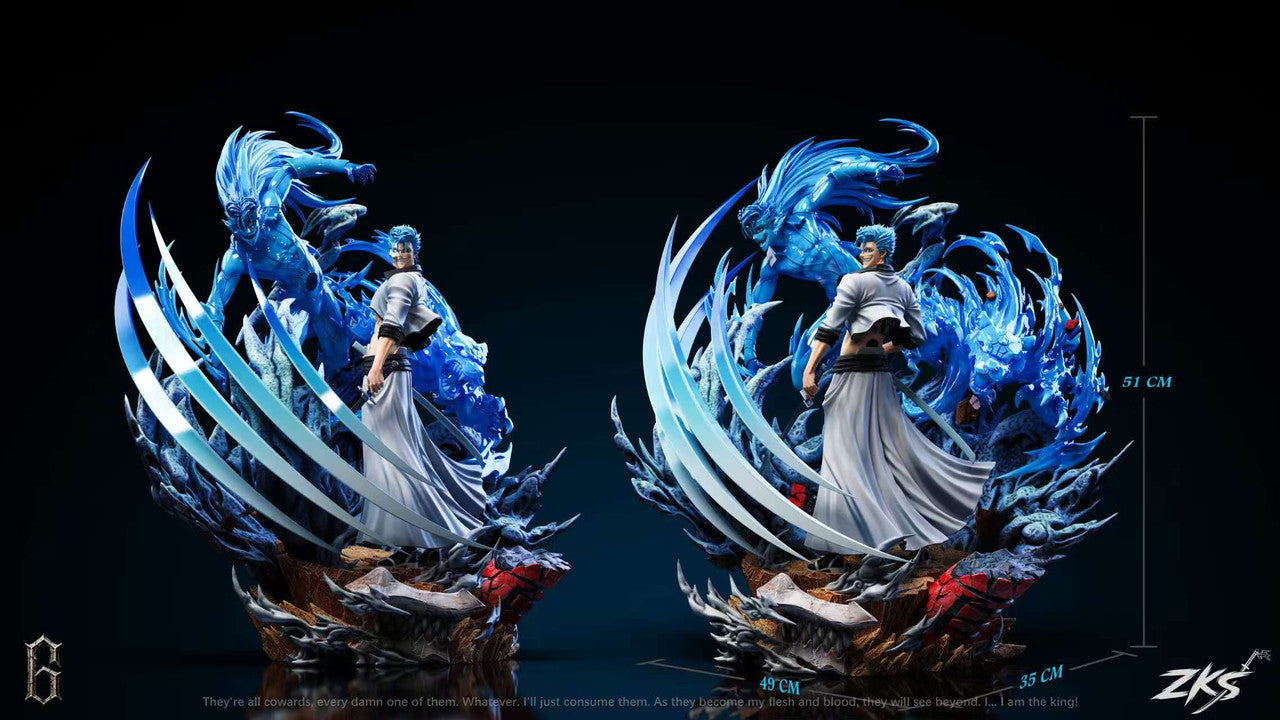 [PRE ORDER] Bleach - Zenkai Studio - Grimmjow Jaegerjaquez (Price does not include shipping - Please Read Description)